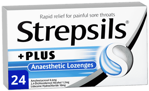 Strepsils +Plus Anesthetic Lozenges