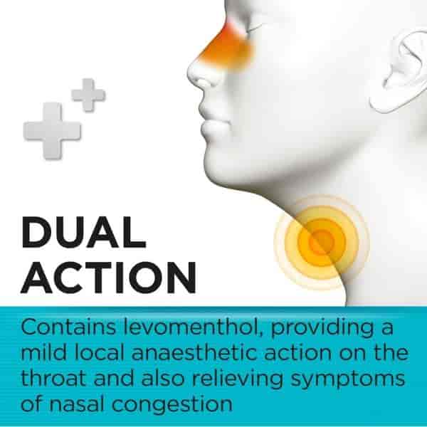 Strepsils Sore Throat & Blocked Nose Lozenges