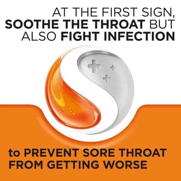 Strepsils Orange with Vitamin C Lozenges