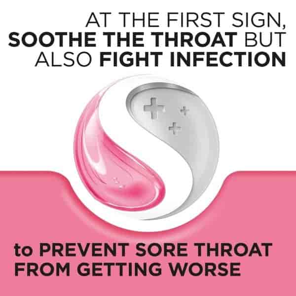 Strepsils Strawberry Sugar Free Lozenges