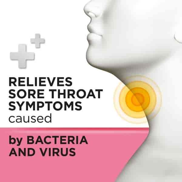 Strepsils Strawberry Sugar Free Lozenges