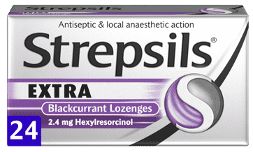 Strepsils Extra Blackcurrant Lozenges